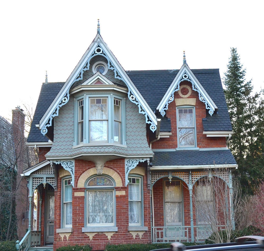 A Victorian-style home in Cabbagetown, Toronto